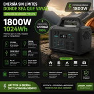 🔥 Generador portátil 1800W | Respaldo para apagones y viajes - Img 55755174