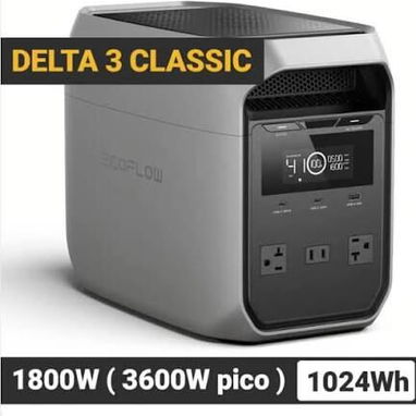 Ecoflow Delta 3 Classic con panel de 585w y cable de 10m. - Img 121782611
