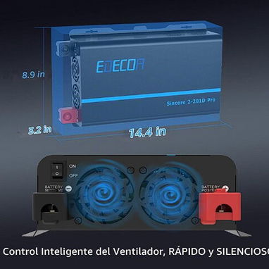 Inversores de corriente DC/AC - 🔌 "¿CANSADO DE PARAR TODO CADA VEZ QUE SE VA LA LUZ? - 3/6