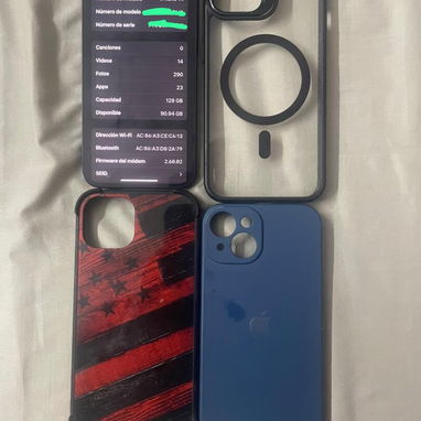 Iphone 14 🖤 Vendo o cambio por androide y recojo vuelto # 53022682 Precio 280 usd 128 gb 💾 83% 🔋 True Tone ✅ Face - Img 124538157