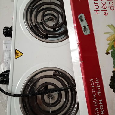 Cocina eléctrica de 2 hornillas. Nueva en su caja - Img 125439903