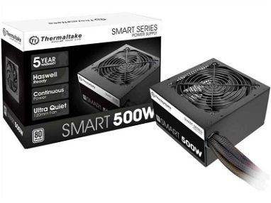 0km✅ Fuente Thermaltake SMART 500W 📦 35A, 80+ ☎️56092006 - Img main-image