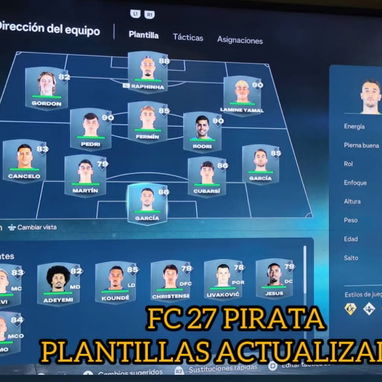 FC 27 con plantilla actualizada solo para PS4 Pirateado 🔥 - 2/2
