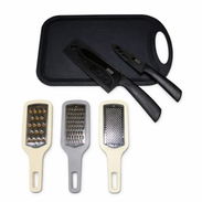 Set De Cocina Multifuncional De Tabla + Cuchillo + Ralladores, garantía y factura, somos empresa - Img 54844617