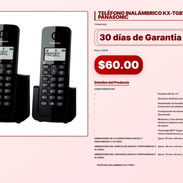 TELÉFONO INALÁMBRICO KX-TGB112LAB PANASONIC . - Img 57216526