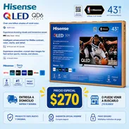 Hisense de 43” QLED 4K UHD ( serie QD6 del 2025 ) - Img 55551804