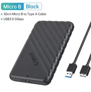 Caja externa para discos de laptop y SSD ORICO, nueva, USB 3.0 - Img 50775002