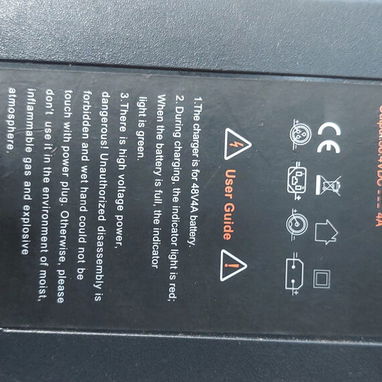 Cargador unizuky 48 x 4A para cualquier bicimotos - 2/2