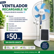 Ventilador recargable - Img 55488401