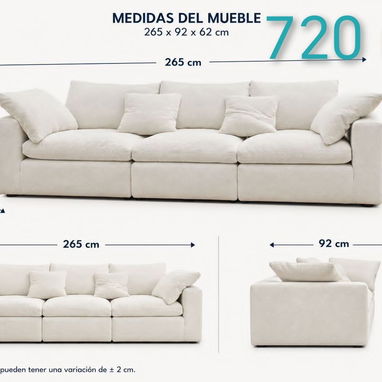 Juegos de sala, sillones cellados al vacío - Img 122251492