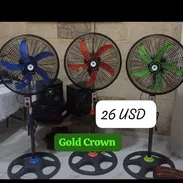 Ventilador recargable 35USD, Ventilador de pie 20mil - Img 57857425