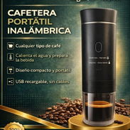 ☕✨ ¡Tu café favorito donde quieras! La nueva KLZO Cafetera de Cápsulas Automática Portátil Digital te permite disfrutar. - Img 55679171