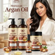 Kit de Argan (Shampoo Acondicionador Crema de tratamiento y Serum) - Img 58204523