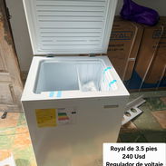 nevera royal 3.5 pie con su regulador de voltaje. yoaelabo 💯 - Img 56483513