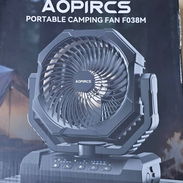40usd Ventilador Recargable Aopircs Portable Camping Fan F038M , con batería de 24000 mAh - Img 57889778