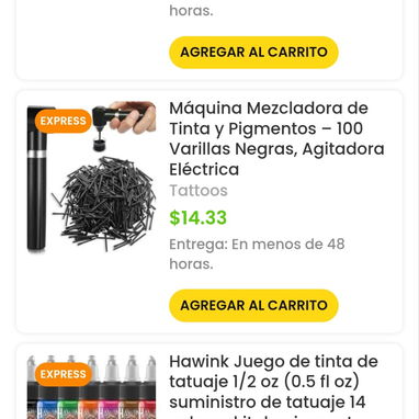 Kit para tatuajes - Img 124967040