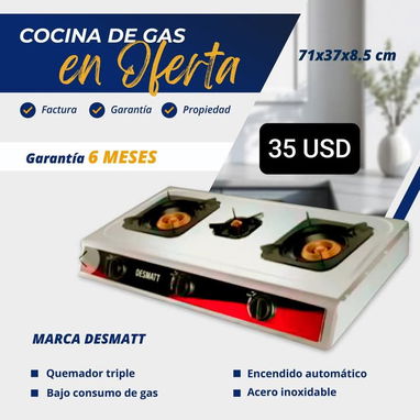 Cocinas de gas de distintos modelos y precios( 3 hornillas y 1 hornilla) 🔥6 meses de Garantía 🔥 - Img 105943293
