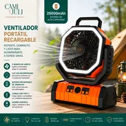 Ventilador recargable F6 potente para apagones - Img 57730418