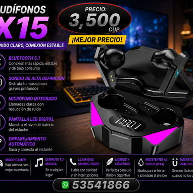 AUDÍFONOS INALÁMBRICOS VARIADOS - Img 126863047
