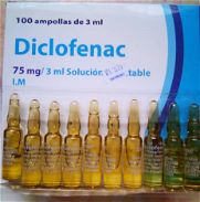 Diclofenaco amp, 75 mg, importado. - Img 45800979