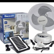Ventilador recargable con panel solar por cantidad - Img 55728508