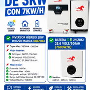 Kit solares definitivos 3/5kw y 3/7kw - Img 57891908
