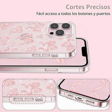 🤤Funda con Brillantina para iPhone 16 Pro🤤 - 2/6