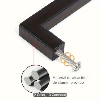 Tirador moderno cuadrado - 3/3