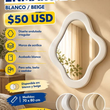 Espejo🪞 Diseños elegantes ✨ - 3/8