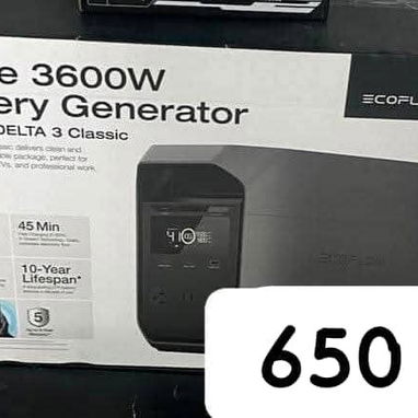 ECOFLOW NUEVOS EN CAJA, PANELES SOLARES,C9MBOS ,BASE,CABLES - 5/10