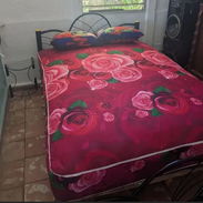 Cama camera con colchón de muelles 🕊️ mesas de noche  entrega Gratis en toda la Habana - Img 50096672