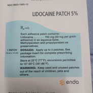 Parches de lidocaina5% 10cm x 14cm FV 02/29 600$ - Img 58023295