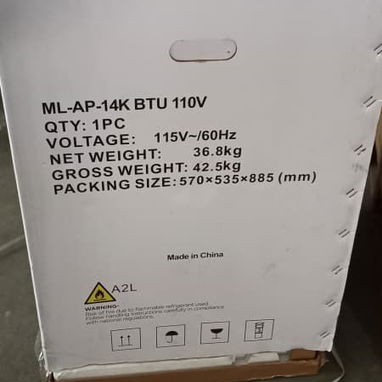 ❄️ 400 USD ❄️ SPLIT PORTATIL MILEXUS 10000 BTU - 120V. MENSAJERIA CON FACTURA Y GARANTÍA. TLF 54833699 - Img 104629006