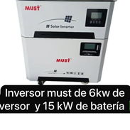 Inversor Must 6000w con batería 15kw en 4200 usd - Img 57523249