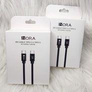 Cable USB-C a USB-C IFORA 2 Metros – 3A – Carga y Datos - Img 57332850
