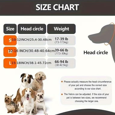 Protector de orejas para Perros / talla M-L - 5/5