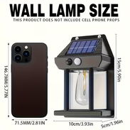 LAMPARA SOLAR PARED | LUZ SOLAR EXTERIOR | FOCO SOLAR PARED | SOLAR WALL LIGHT | LAMPARA SOLAR LED | LUZ JARDIN | LUZ PA - Img 55816795