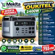 🔥 *OFERTA DISPONIBLE* 📦 *Estación de Energía Portátil OUKITEL - 2400W* 💰 *Precio:* $755 USD 🛡️ *Garantía:* 7 días - Img 58310272