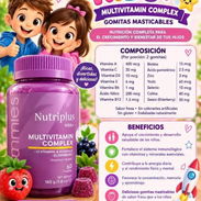 Gomitas Multivitamin Complex Kids+☀️ Apoyo diario para niños 🥰 - Img 56191215