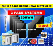 SISTEMA SOLAR (trifasico 30kW+30KWH) - Img 55714842