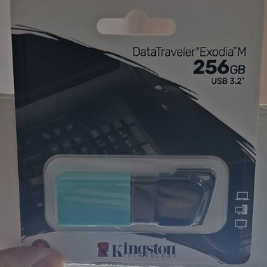 Memorias usb Kingston nueva y sellada 3.2 velocidad de 256 gb.Somos tienda fisica. 54741004 - Img 103106477