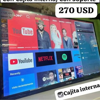 Televisor Smart TV con Cajita Interna de 32 pulgadas - Img 118640083