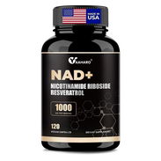 Nad+ Resveratrol y nicotinamide riboside 1000mg 120 cápsulas 30 usd - Img 57635354