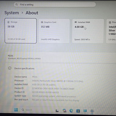 Laptop Asus NoteBook Pc 14 pulgadas - 3/6