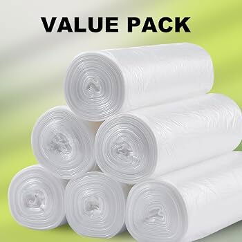 Rollo de naylon _ bolas para basura 🗑️ 80cm x 60 cm . 2000 mn - 2/2