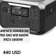 PLANTA ELECTRICA AMPACE ANDES DE 600 W HASTA 1800 W. NUEVA - Img 55582550