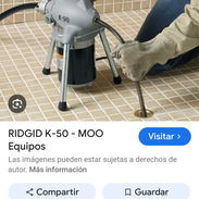 Plomero con máquina eléctrica profesional - Img 56224689