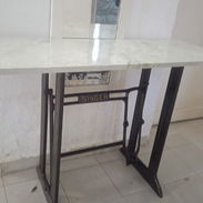 Mesas y Minibares de bases de maquina de coser porta copas - Img 56214598