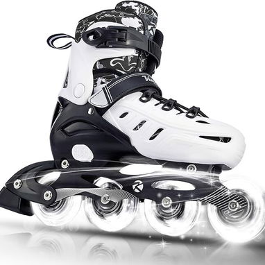 Patines en línea ajustables para niños, jóvenes - 2/2