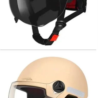 Cascos para moto 55119198 jet con visor calobar para protejer los ojos de las inclemencias del tiempo y la vía y del sol - Img 122434567
